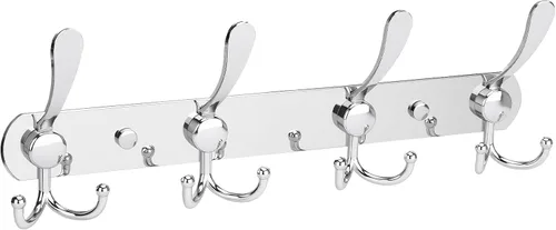 Vista 13 de YUNISS Perchero montado en la pared, 3 ganchos triangulares de acero inoxidable para abrigos, sombreros, batas, toallas en recibidor y entrada Negro