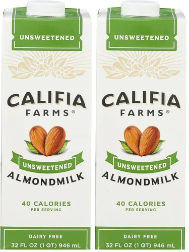 Vista 9 de Leche de almendras Califia sin azúcar 32 FO