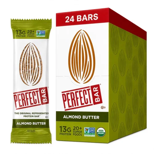 Vista 20 de Perfect Bar - Barra de proteínas refrigerada original, sabor mantequilla de maní