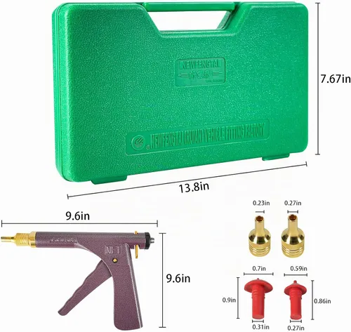 Vista 2 de Kit de tapones para neumáticos, kit de reparación de neumáticos, kit de enchufe de neumáticos de hongo, herramientas de reparación de neumáticos