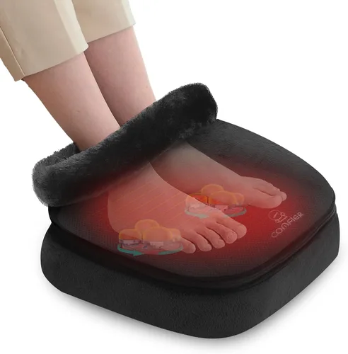 Vista 9 de COMFIER Shiatsu - Masajeador de pies con calor, masajeador de pies y espalda 2 en 1, máquina masajeador de pies para fascitis plantar, neuropatía