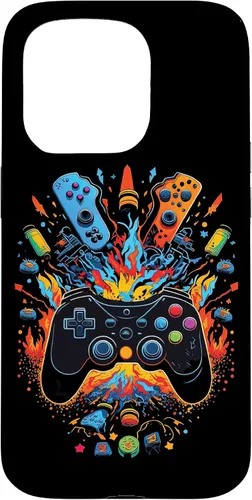Vista 14 de Gamer Aesthetic Graphic Gaming Video Games Boys Teens Kids Case for iPhone 17