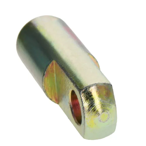 Vista 4 de Jutagoss 2pcs cilindro de aire Rod, extremo de horquilla 2.441 in longitud M12x1.25 rosca hembra Y conector