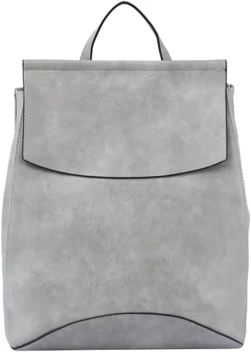 Vista 4 de Mochila convertible de moda Bolso de viaje de cuero vegano Bolso de hombro diario Multi Estilos Colores, Gris claro, Tamaño único, Mochila