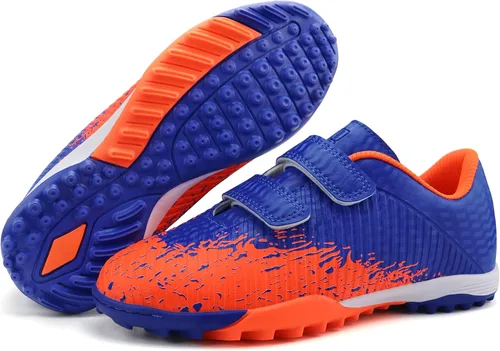Vista 4 de brooman Zapatos de fútbol para niños y niñas zapatos de fútbol para interiores