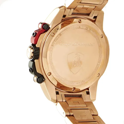 Vista 3 de Tonino Lamborghini 7805 Shield Series Reloj cronógrafo tono dorado