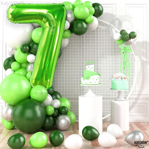 Vista 827 de KatchOn Globo negro del número 1 de 40 pulgadas, globo de feliz cumpleaños Large Mylar Number One Balloon for 1st Birthday Decorations, Foil