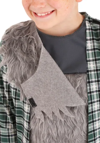 Vista 6 de Disfraz infantil de hombre lobo Multicolor