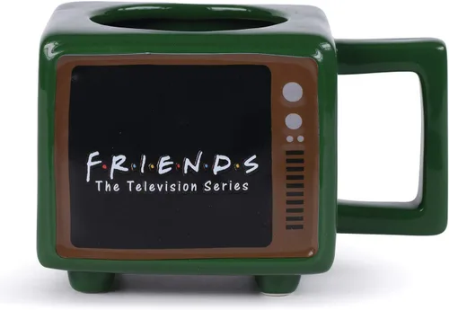 Vista 4 de Friends Termo-Responsive 3D Taza 16.9 fl oz (Rather Be Watching)