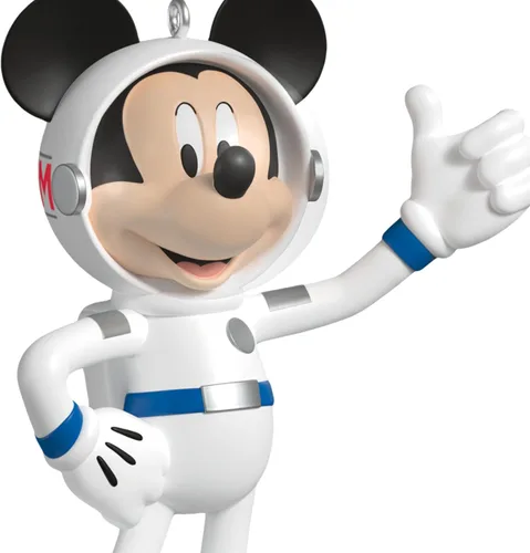 Vista 5 de Hallmark Keepsake Adorno navideño de Disney (astronauta Mickey)