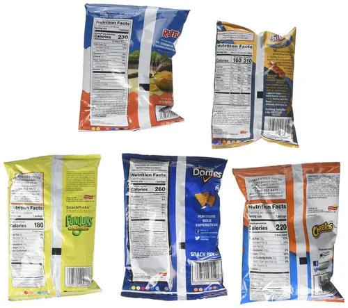 Vista 4 de Frito Lay Premiere Mix Chips and Snacks - Paquete variado de 30 piezas, 60 onzas