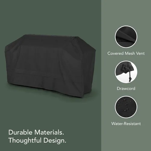 Vista 4 de Covermates Funda para parrilla de isla, resistente a los desgarros, resistente al agua, para todo tipo de clima, con rejillas de ventilación