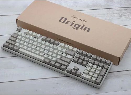 Vista 2 de Ducky Origin Vintage Double Shot PBT Teclado mecánico (Cherry MX Brown)