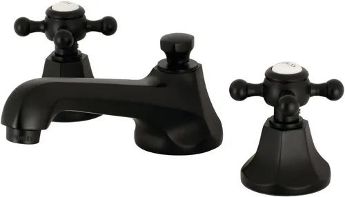 Vista 9 de Kingston Brass KS4463BX Grifo de baño extendido de 8 pulgadas, latón antiguo