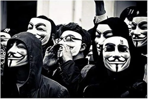 Vista 2 de Máscara V for Vendetta Start a Revolution