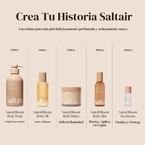Vista 4 de Saltair Body Mist Spray de fragancia ligera Coral Coast, paquete de 2