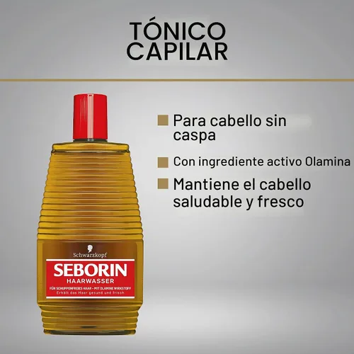 Vista 3 de Seborin Schwarzkopf - Liquido per Capelli contro il Cuoio capelluto secco e Anti-forfora, 13.5 fl oz
