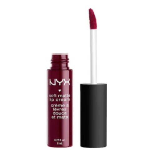 Vista 10 de NYX PROFESSIONAL MAKEUP - Crema labial mate y suave, lápiz labial líquido ligero, Abu Dhabi (rosa profundo-beige)