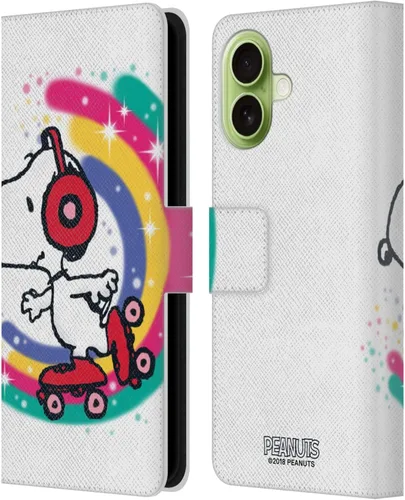 Vista 129 de Head Case Designs Funda de piel con licencia oficial de Peanuts Beach Surf Snoopy Boardwalk Airbrush compatible con Apple iPhone 11
