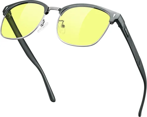 Vista 19 de BIRCEN Blue Light Blocking Glasses: Blocks Blue Light with Clear Lens