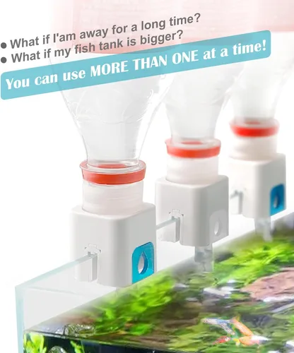 Vista 2 de Sistema ATO de llenado de agua automático para acuario Clscea Compensador Azul, 1 pieza