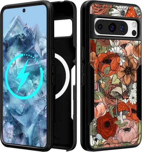 Vista 217 de Funda para Moto G 5G 2024 – Compatible con MagSafe para mujeres y niñas, bonita funda protectora magnética para teléfono, diseño femenino Kawaii