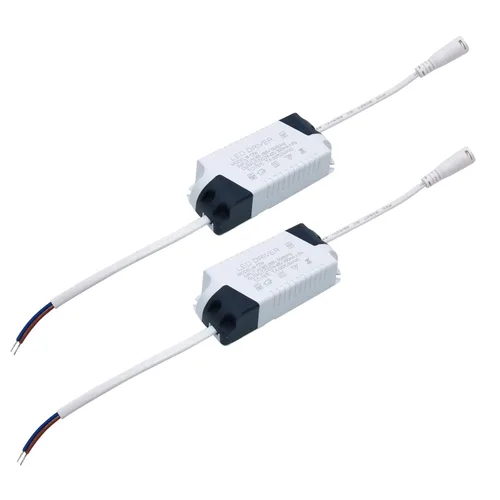 Vista 34 de Controlador LED de 1-3W, corriente constante 300mA CA 85-265V Salida 6-12V SM conector macho fuente de alimentación externa transformador
