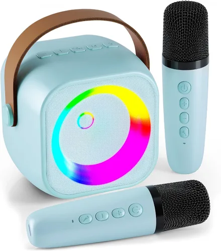 Vista 17 de Máquina de karaoke para niños, regalos de karaoke para niñas de 4, 5, 6, 7, 8, 9, 10, 12 años o más, fiesta de cumpleaños, 4 a 12 años, juguetes