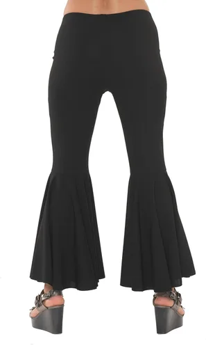Vista 3 de LIOR París de la mujer Becky Flared Ruffle pantalones