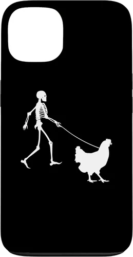 Vista 7 de iPhone 16 Matching Family chicken Skull Costume Halloween Case