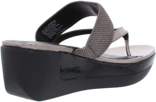 Vista 2 de Kenneth Cole Reaction Sandalias de cuña con plataforma cruzada Pepea para mujer
