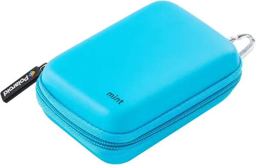 Vista 2 de Polaroid Funda Eva para cámara e impresora instantánea Mint (azul), modelo: PLMINTEVABL