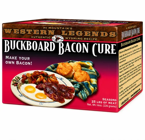 Vista 10 de Hi Mountain Kit de condimento para curar tocino Mezcla de pimienta negra y azúcar marrón Kit de condimento y curación de tocino de cerdo