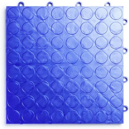 Vista 9 de Big Floors RaceDeck - Azulejos de garaje, suelo de garaje entrelazado, baldosa modular de copolímero antideslizante de alta resistencia, fácil