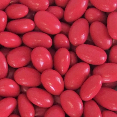 Vista 2 de Its Delish - Almendras rojas de Jordan de 1 libra a granel Nuez de almendra azucarada con revestimiento de caramelo dulce – Recuerdos de boda a