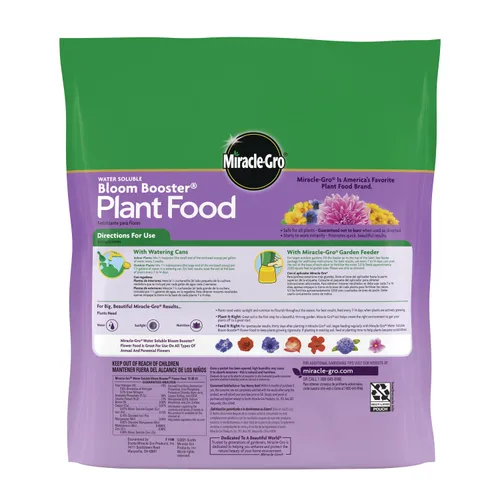 Vista 2 de Miracle-Gro - Alimento de flores soluble en agua, 5.5 libras.