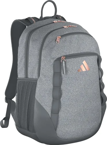 Vista 24 de Mochila Excelerator con funda para portátil, bolsa deportiva para hombres y mujeres, Negro/Dorado Metálico, Tamaño único