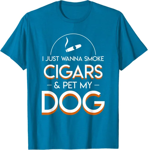Vista 9 de Solo quiero fumar cigarros y mascotas a los amantes de los perros de mi perro, Negro, S