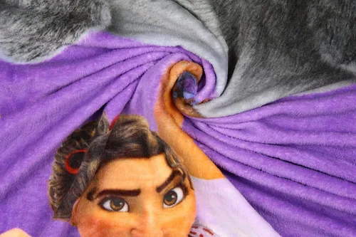 Vista 4 de Disney Encanto Luisa Flex Donkey Lift - Manta de felpa (46 x 60 pies)