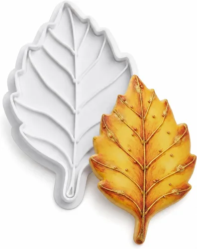 Vista 23 de 8 PCS Thanksgiving Cookie Cutter Set with Embossers Turkey Pumpkin Maple Leaf Corn & More 3" Complete Fall Collection