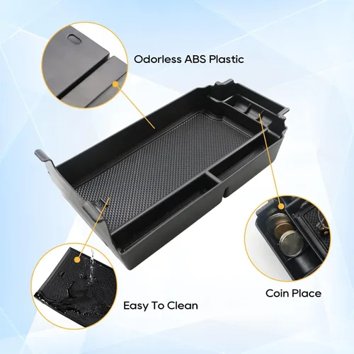 Vista 5 de LFOTPP Rogue Organizador de consola central para Nissan Rogue 2021 2022 2023 2024 2025 2026 Nissan Rogue [S/SL/SV/Platinum] T33 Caja