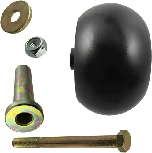 Vista 2 de Rueda de cubierta de plástico para cortacésped Exmark Toro 103-3168 103-4051 1-603299 103-7263 109-9011 con kits de hardware