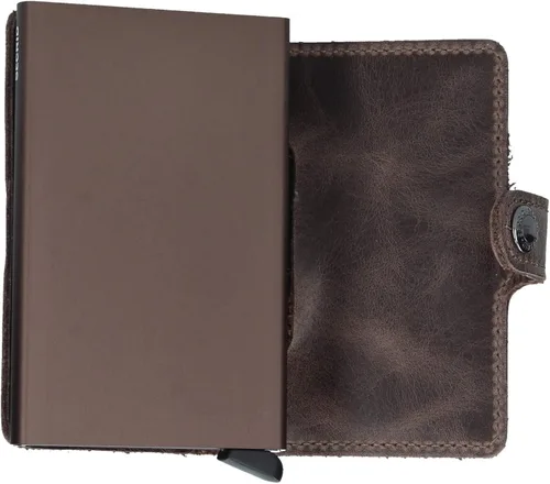 Vista 4 de Secrid - Mini cartera de cuero genuino RFID seguro para tarjetas de máximo 12 tarjetas