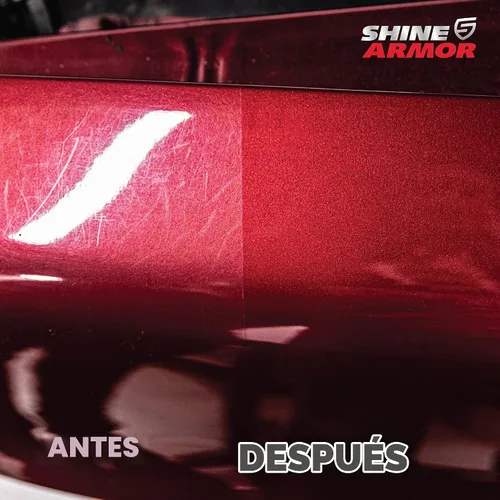 Vista 6 de SHINE ARMOR Removedor de Arañazos para Coche, Protección y Eliminación de Remolinos, Abrillantador 4oz