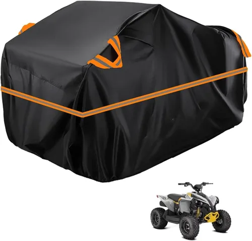 Vista 152 de Cubierta para ATV impermeable compatible con Arctic Cat H1 EFI TRV Cruiser 4x4 2011, cubierta de 210D para vehículos de 4 ruedas, cubierta para quad