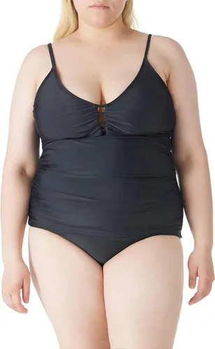 Vista 6 de RELLECIGA Top tankini fruncido para mujer
