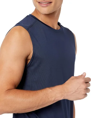 Vista 5 de Tienda Essentials Camiseta Tech Stretch Muscle para hombre