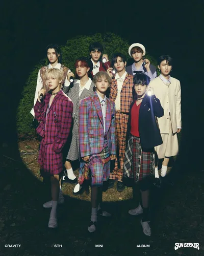 Vista 5 de CRAVITY SUN SEEKER 6th Mini Album Contents+Photocard+etc+Tracking Sealed SET ALLEN+HYEONGJUN+JUNGMO+MINHEE+SEONGMIN+SERIM+TAEYOUNG+WOOBIN+WONJIN