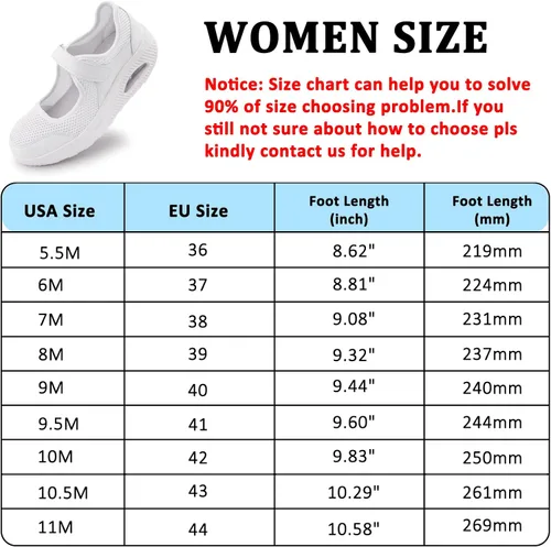 Vista 5 de Zapatos de enfermería de trabajo para mujer, antideslizantes, ajustables y transpirables, para caminar, fitness, informal, enfermería, ortopédicos