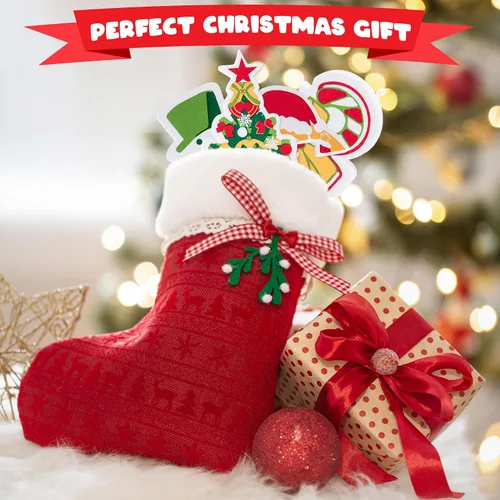 Vista 6 de ArtCreativity Rompecabezas de Navidad para bebés – 9 rompecabezas – Juguetes de Navidad EVA para bebés que flotan en el agua – 9 diseños